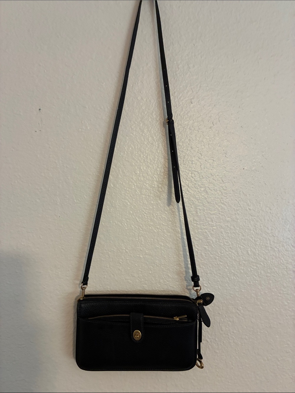 Black Crossbody Women's Leather Bag